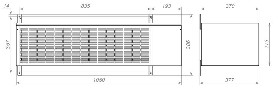 Тепловые завесы серии Х800 (2)